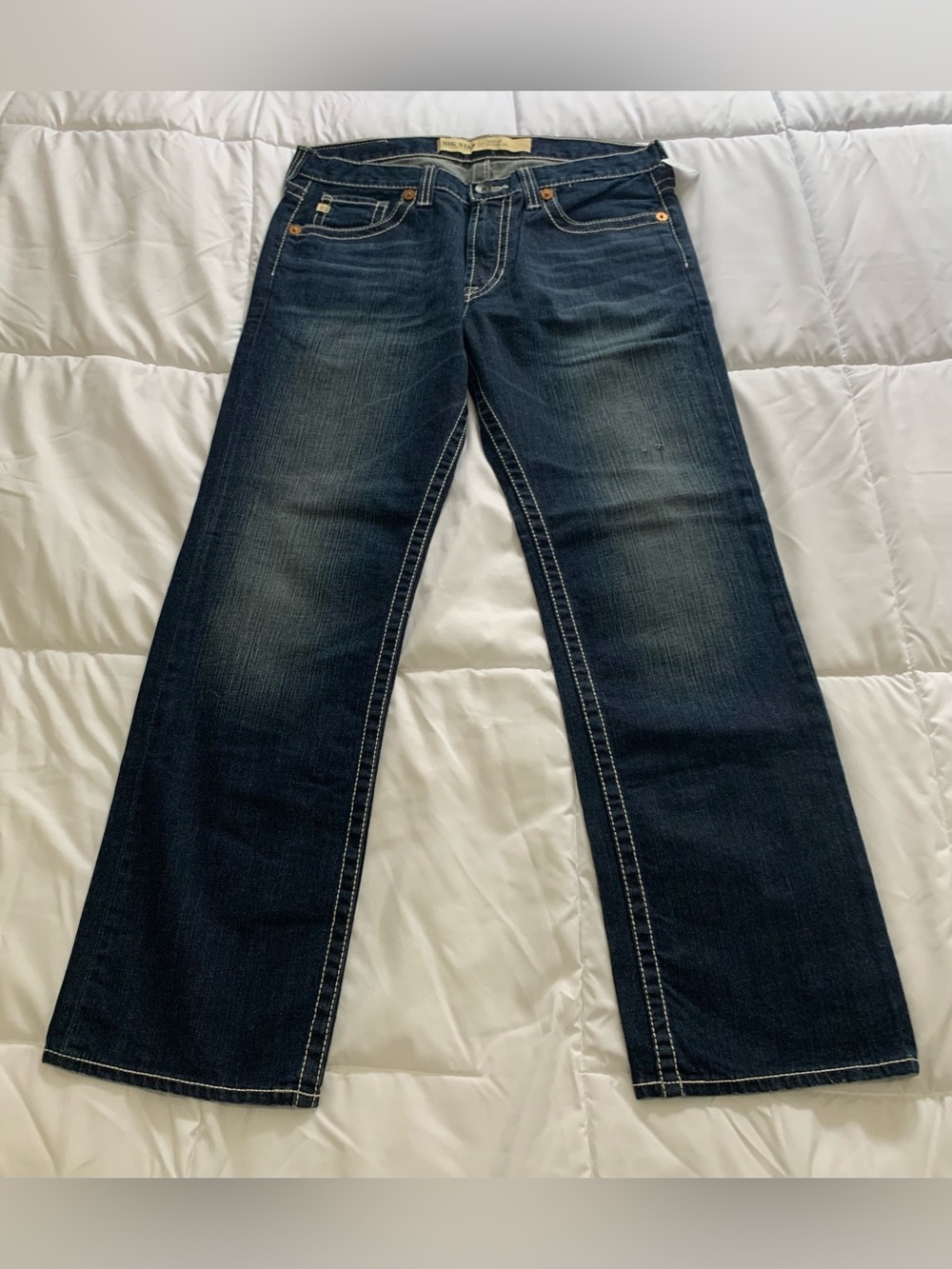New Big Star Straight Leg Jeans Size 33 Short